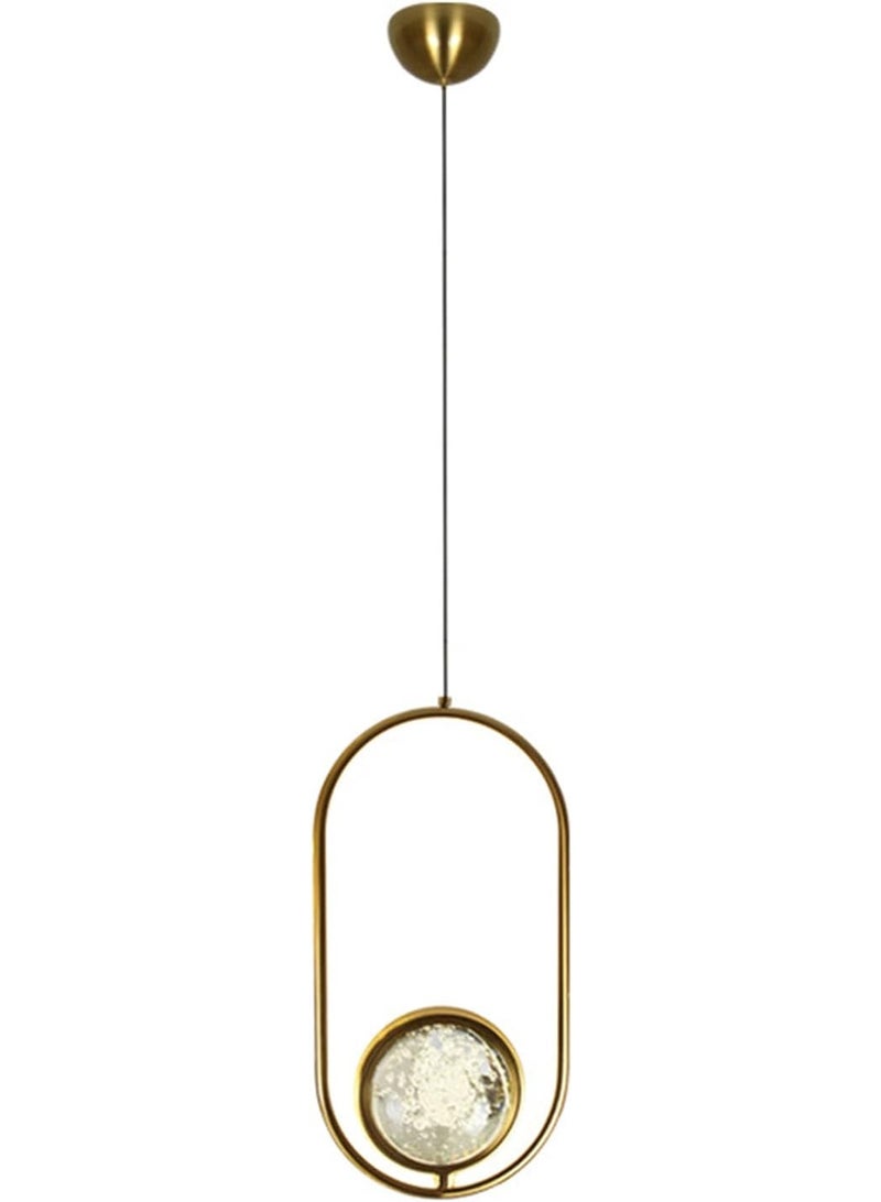 Prime Sole Modern Pendant Light Hanging Lamp LED Ceiling Light Decorative Indoor Lighting Fixture for Living Room Bedroom Dining Area Luxury Hanging Light Fixture - Image 1