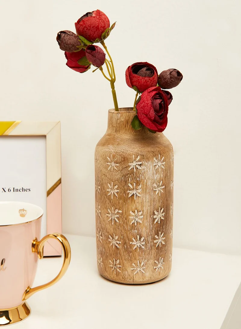 AURORA Decorative Wooden Vase