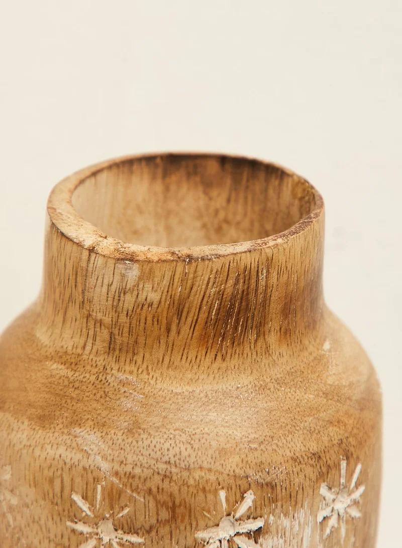 AURORA Decorative Wooden Vase