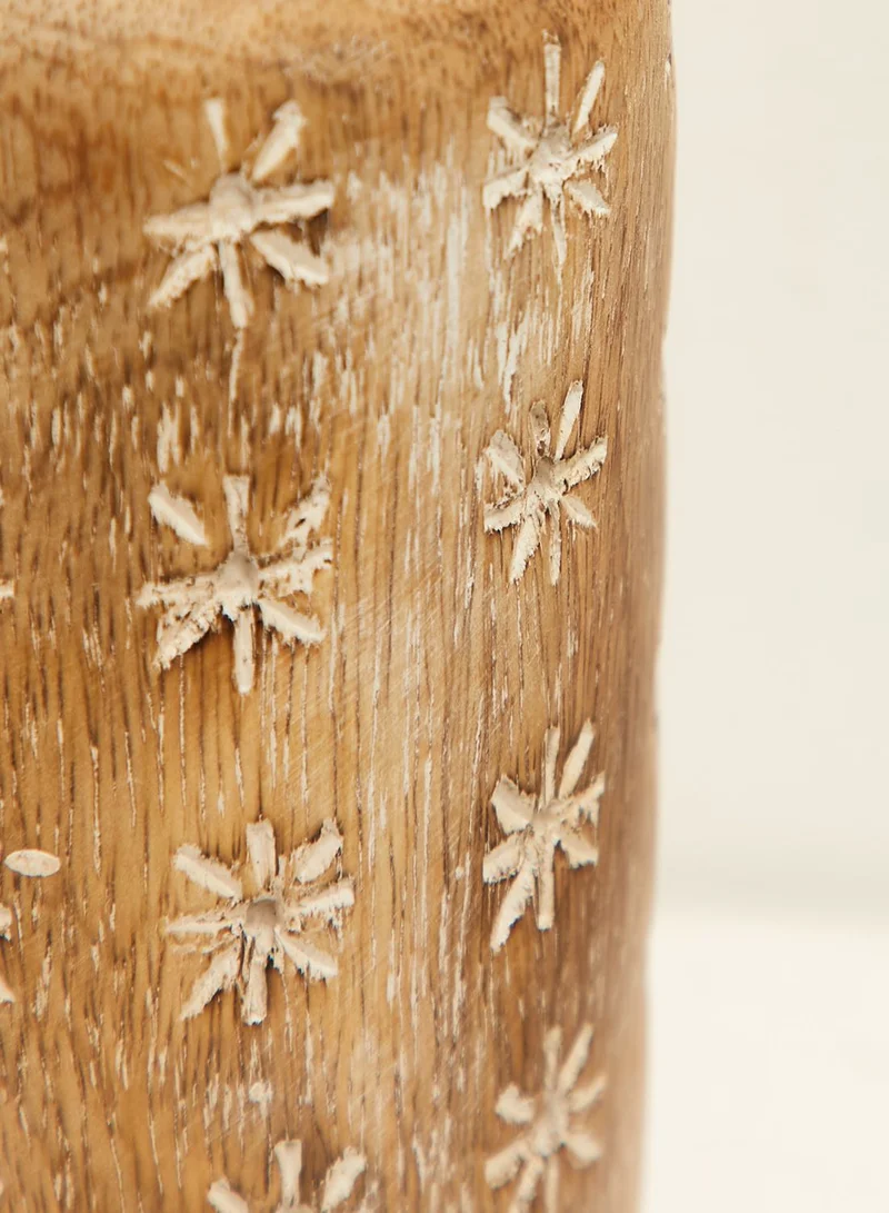 AURORA Decorative Wooden Vase