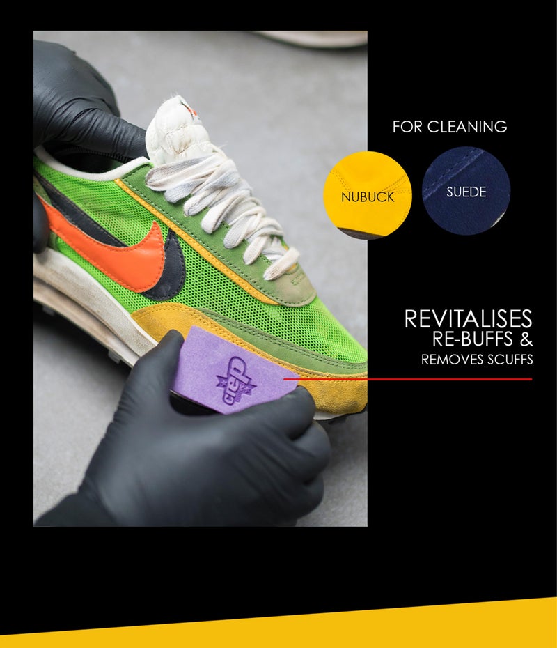 Crep Protect Suede Scuff Eraser - Sneaker Cleaner for Suede and Nubuck Shoes - Image 5