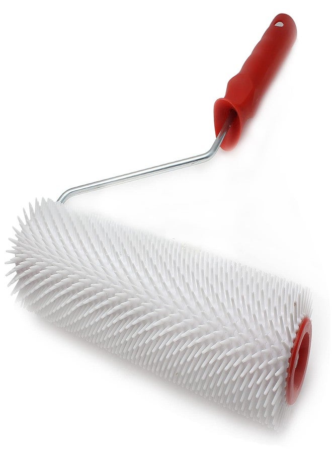 Rierdge 9''/230mm Spike Roller, Latex Floor Self Compound Roller Leveling Screed Spiked Roller Paint Brush Roller - Image 1