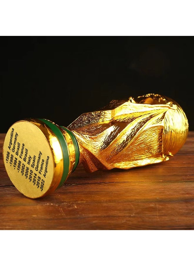 Generic 2018 World Cup Football Trophy 14x5cm 14x5cm  - Image 3