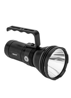 GEEPAS Geepas Rechargeable LED Flashlight- GFL51064/ 50W, 6000-7000K, 5000 LM, Perfect for Indoor and Outdoor Use, 15 Hours Continuous Working/ with Aircraft Aluminum Housing, Waterproof IPX5  - Image 1