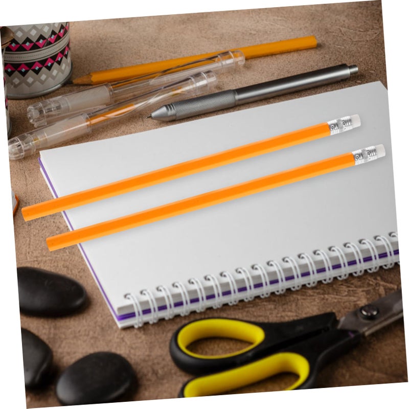 10 Pcs HB Construction Pencils With White Eraser Tips For Engineering Drawing And Lettering - Image 4