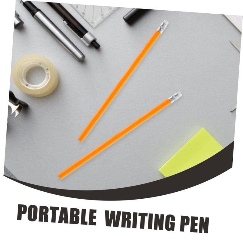10 Pcs HB Construction Pencils With White Eraser Tips For Engineering Drawing And Lettering - Image 5