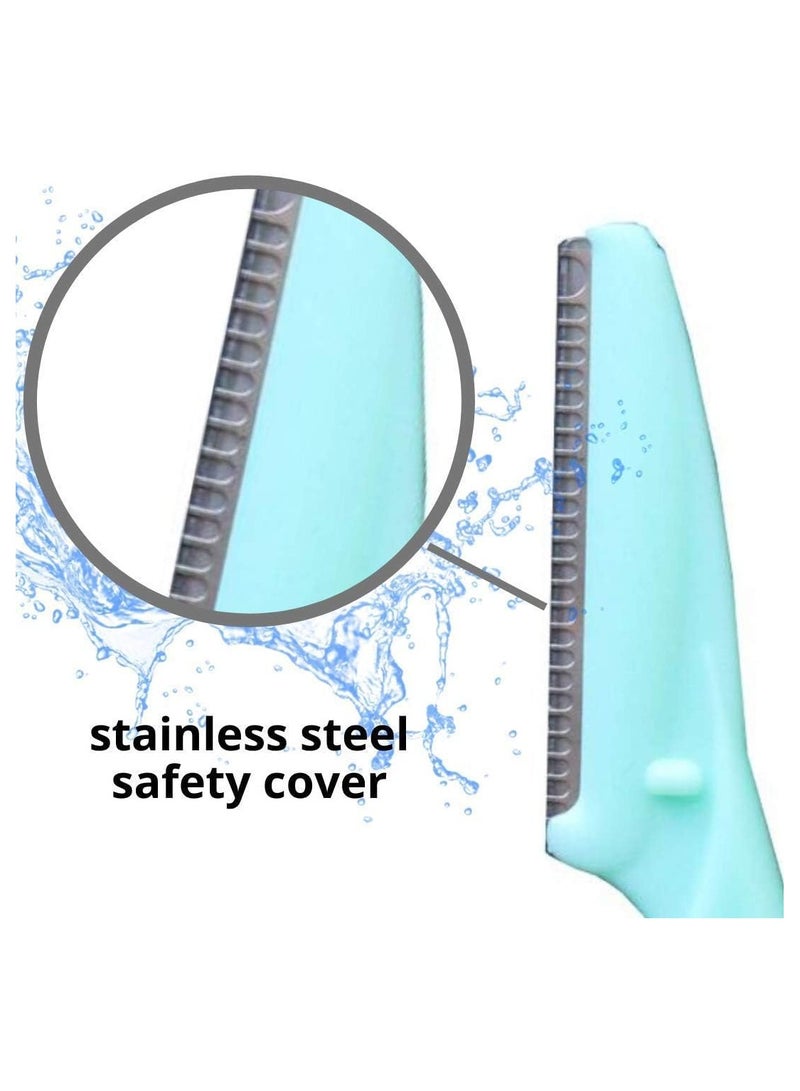 ORiTi 3 PCS Eyebrow or Face Hair Removal Safety Razors Trimmer Shaper Shaver cosmetics - Image 4