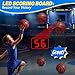 ZIZZ Indoor Basketball Hoop for Kids Mini Over The Door Basketball Hoops Basketball Hoop Indoor Best Basketball Toys Gifts for 6 7 8 9 10 11 12 Year Old Boys - Image 3