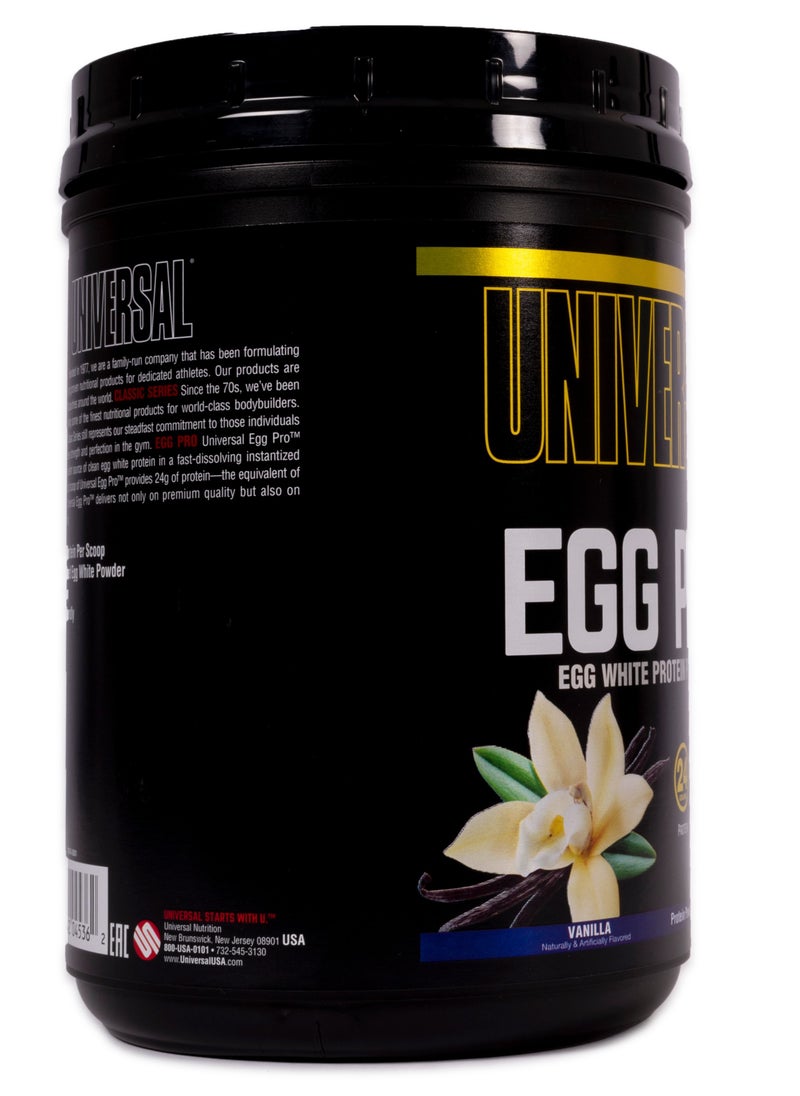 UNIVERSAL NUTRITION - Universal Nutrition EGG Pro White Egg Protein Powder Vanilla - Image 1