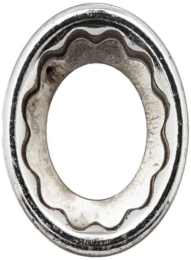 SK Hand Tool 43707 1/4 in. Drive 12-Point Metric Standard Chrome Socket 8mm, Cold Forged Steel Socket with SuperKrome Finish, Made in USA - Image 2