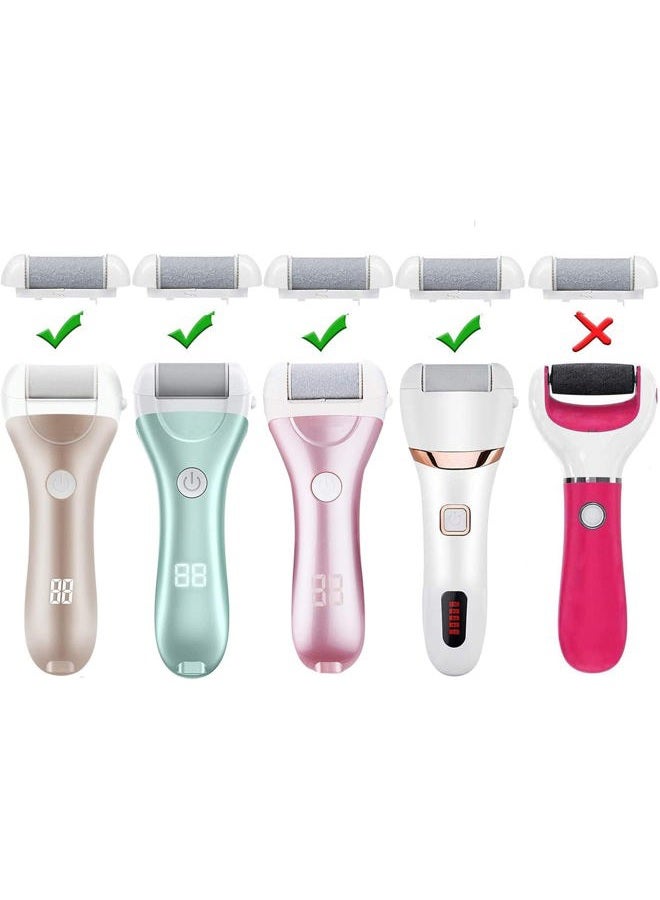 IWEEL 3 Different Replacement Roller Head for IWEEL/CIVYPRO/OTAZWA/ADAMPARK/ZIKILLYA/ELMCHEE/NICEBIRDIE Foot File Pedicure Tools for Feet Callus Shaver Pedicure kit for Cracked Heels and Dead Skin - Image 3