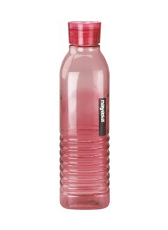 NAYASA Dorino Plastic Fridge Water Bottle 1.0L Capacity Set of 2 Pcs Red  - Image 2