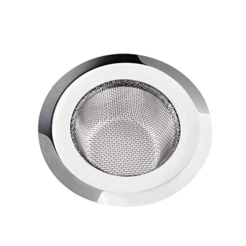 Entisia Mesh Sink Strainer Basket - Stainless Steel Sink Strainer Drainer Basin Basket, Heavy Duty Wash Basin Drain Filter Stopper Sink Jali from Kitchen, Bathroom, Shower Drains, Perforated (11) - Image 1