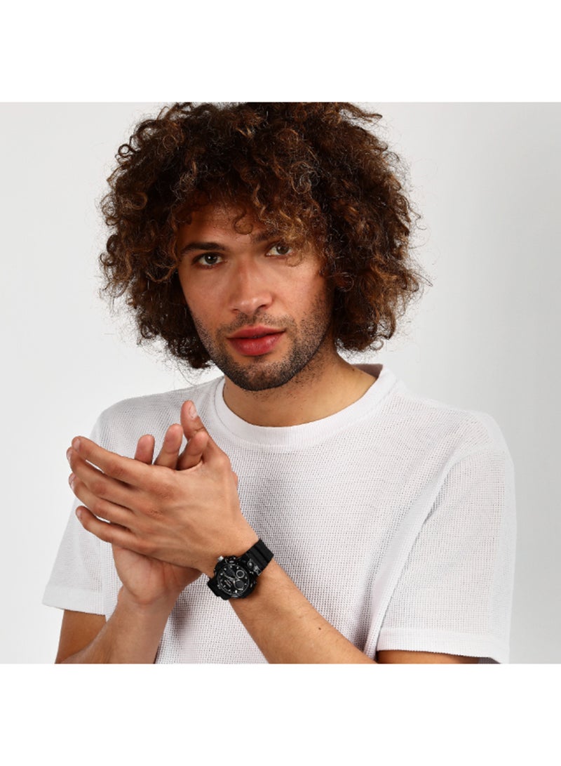 Sector EX-46 43MM DIGITAL BLACK DIAL BLACK ST - Image 4