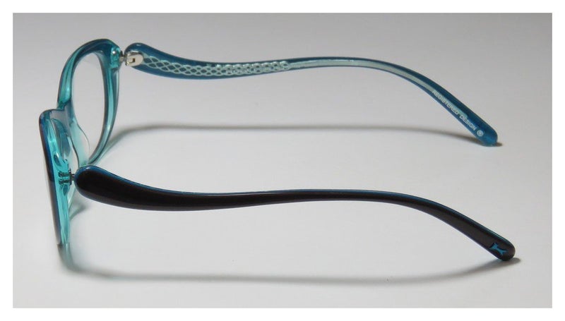 Koali 7058k Womens/Ladies Eyeglasses/Eye Glasses (49-16-135, Brown / Aquamarine) - Image 4