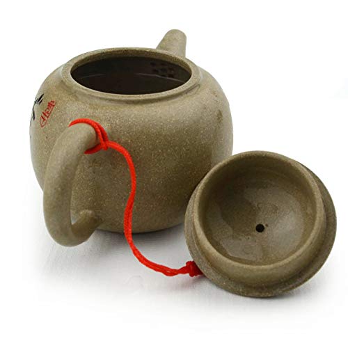 Yixing genuine Teapot 7oz Chinese Origine Clay 210ml Pots Zisha Bottle-gourd Wine-jar (Paozun chayuan) - Image 3