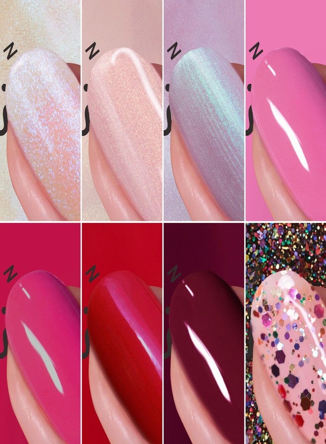 Nails Inc 8 Days Of Nails Nail Polish Set, Limited Edition, Mothers Day Gift, Women & Girls Gifting, Quick Dry, Air Dry, High Shine, Long Lasting, Ultra Glossy, Manicure Set, Trendy 8 Piece Gift Set - Image 3