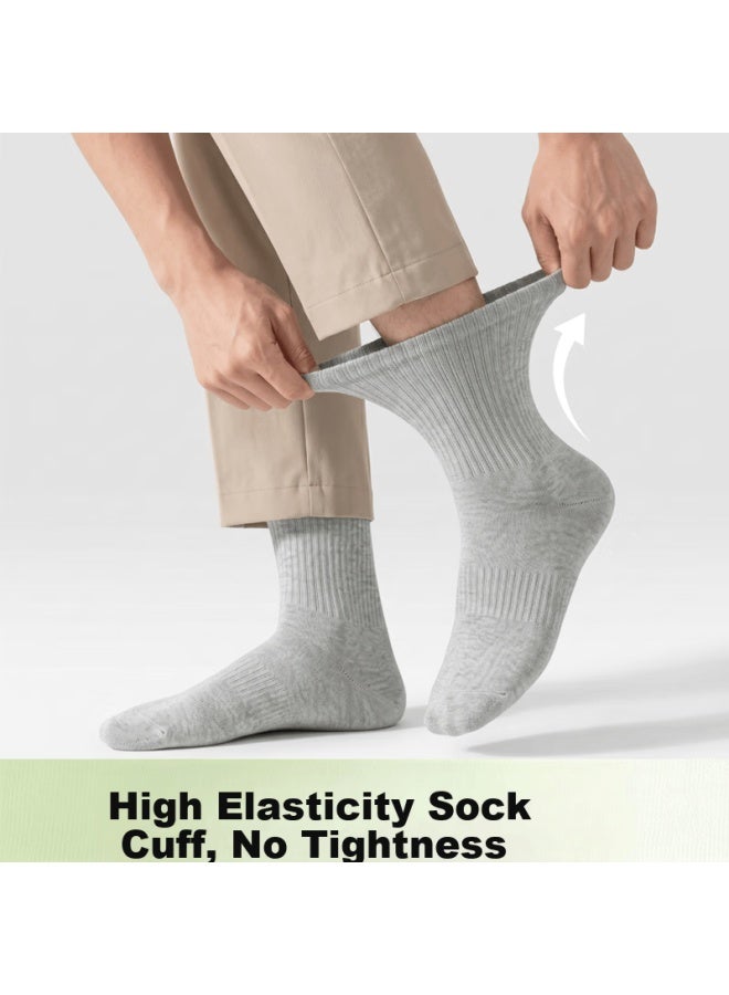 Jtrip Jieban Travel Disposable Socks Uni Wash-free Daily Use Mid-calf Cotton Socks Winter Thickened High Tube Long Socks - Image 1