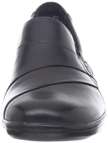 Clarks Women's May Marigold Slip-On Loafer, Black, 10 - Image 5