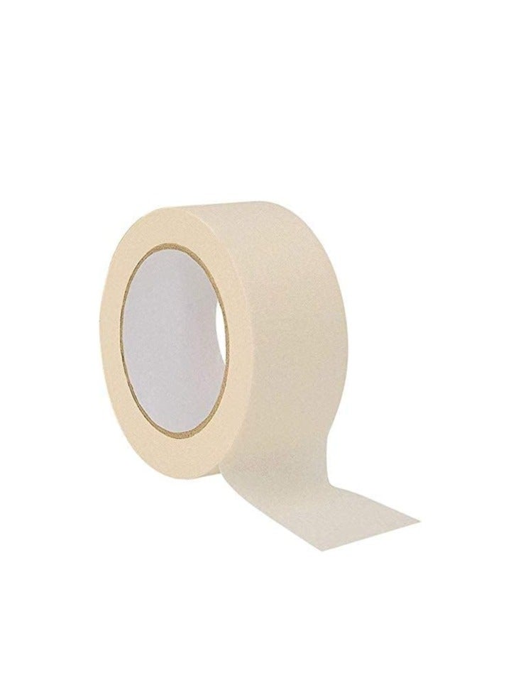 Libra Libra Heavy Duty Masking Tape (Ivory,2in x 20 Yard) Pack of 12  - Image 3