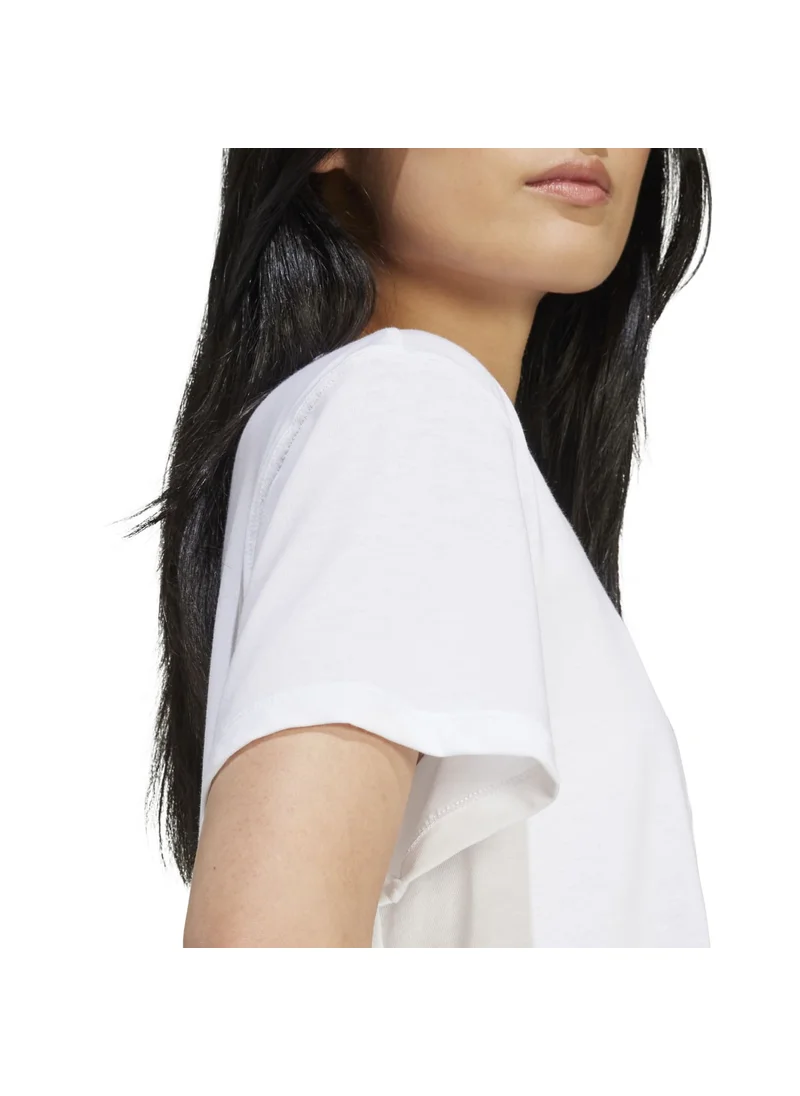 اديداس adidas TREFOIL TEE VT White Originals Women T-SHIRTS