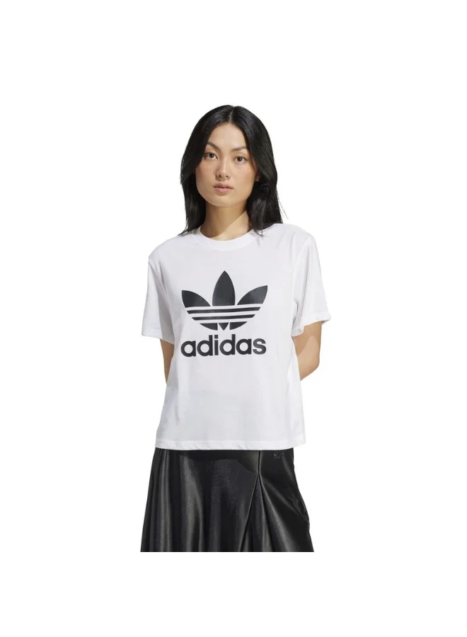 Adidas TREFOIL TEE VT White Originals Women T-SHIRTS