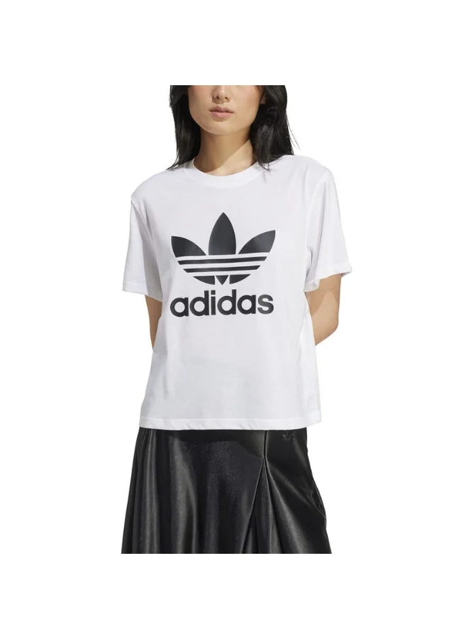 Adidas TREFOIL TEE VT White Originals Women T-SHIRTS