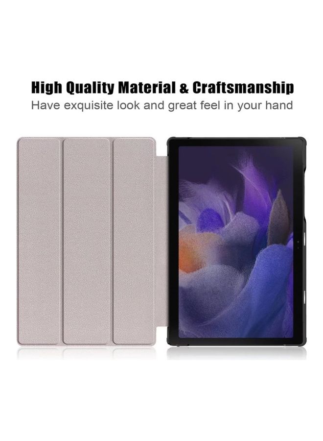 غطاء قابل للطي بطبعة فراشة لهاتف Samsung Galaxy Tab A8 2021 - Image 4