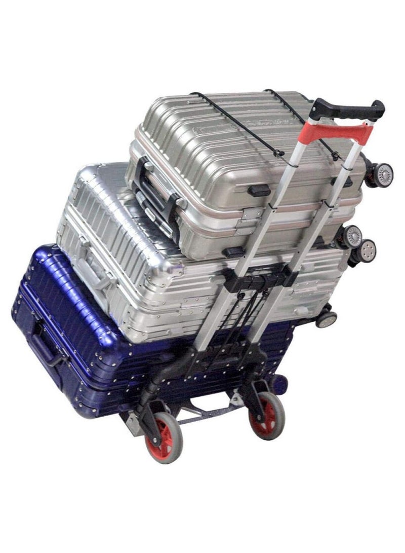 SINDIBAD Folding Foldable Trolleys with Anti Puncture Rubber Wheels and 150 kg - Image 4