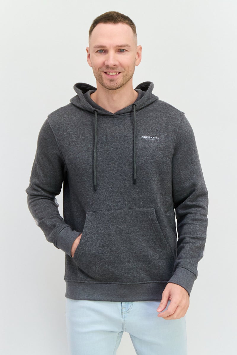 CROSSHATCH سويت شيرت هودي جرافيك للرجال 2 قطعة، أزرق داكن - Image 4