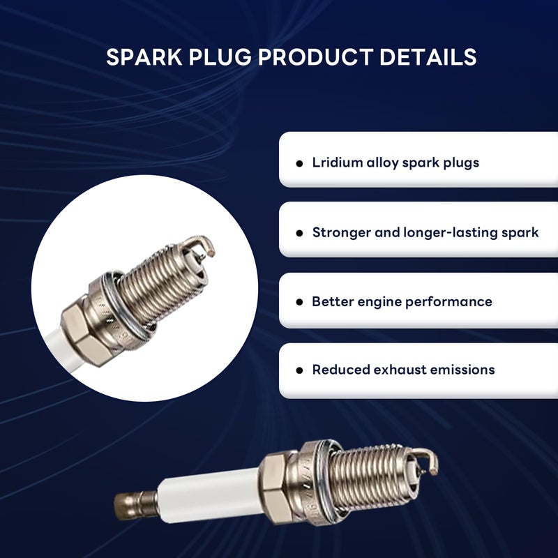 GAGOLCAR Ignition Coil Pack UF667 and Iridium Spark Plugs (Set of 4) Compatible with BMW 228i 320i 328i 428i 528i X1 X3 X4 X5 Z4 xDrive GT Gran Coupe GC 2.0L Replaces # 66975 150480053 65830571 - Image 5