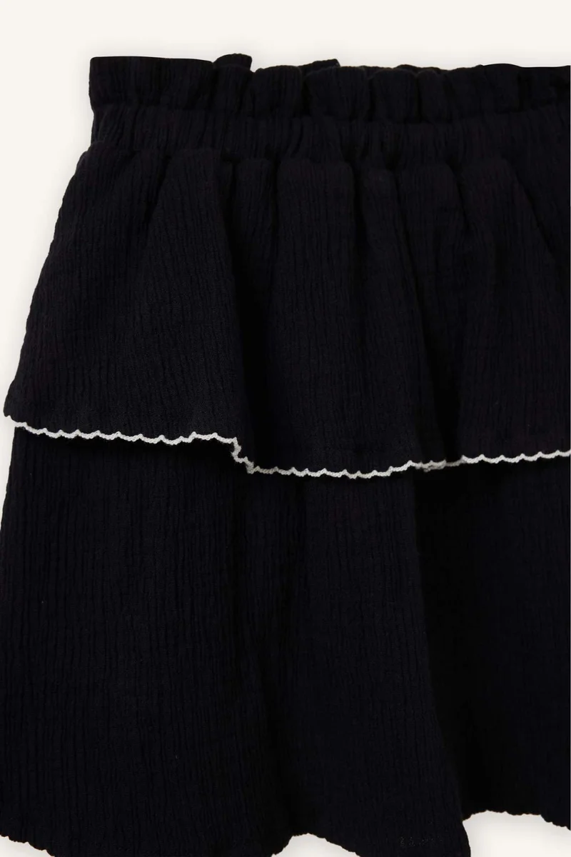 ديفاكتو Baby Girl Muslin Regular Fit Skirt