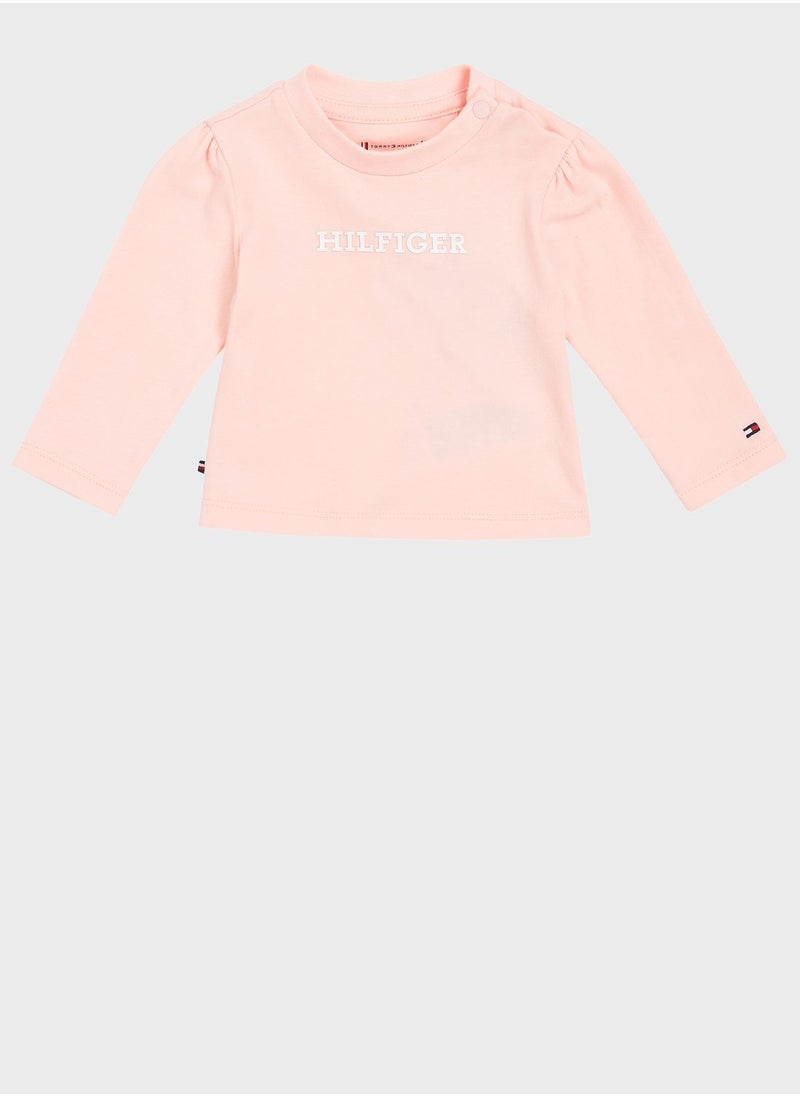 TOMMY HILFIGER - Infant  Logo T-Shirt - Image 1