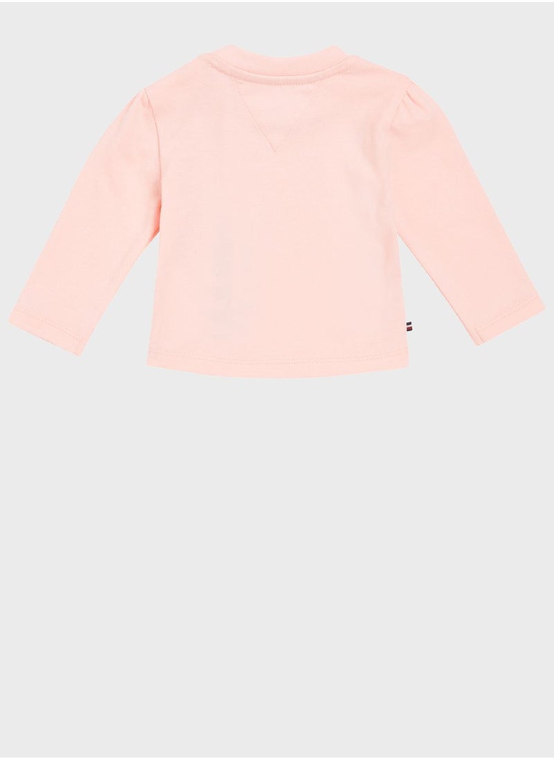 TOMMY HILFIGER - Infant  Logo T-Shirt - Image 1