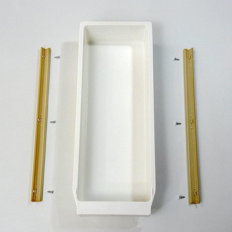 SSS Industrial Sewing Machine Table Mounted Plastic Drawer with 2 Sliders 6 Screws Industrial Sewing Machine - Image 1