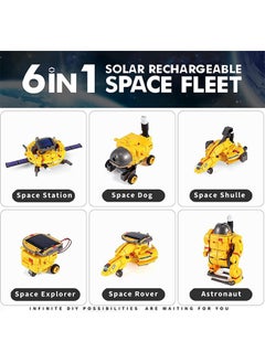 Garlo Projects for Kids Age 8-12, Science Kits for Boys, Solar Robot Space Toys Gifts for 8-14 Year Old Teen Boys Girls, 120Pcs Building Experiments Robots for Teenage Ages 9 10 11 12.  - Image 4