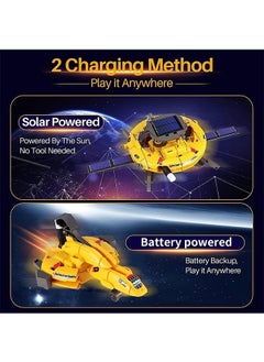 Garlo Projects for Kids Age 8-12, Science Kits for Boys, Solar Robot Space Toys Gifts for 8-14 Year Old Teen Boys Girls, 120Pcs Building Experiments Robots for Teenage Ages 9 10 11 12.  - Image 3