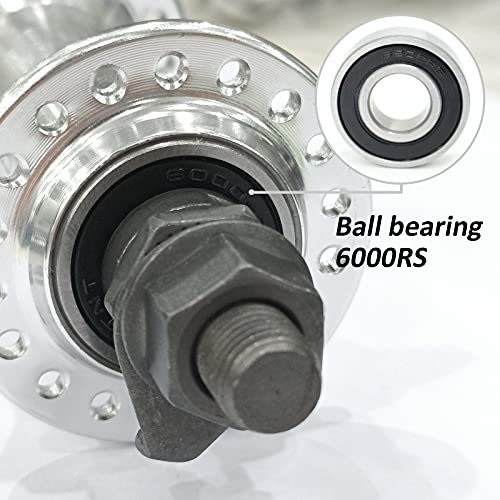 DONSP1986 Bicycle Wheel Part Bicycle Front Hub 36 Hole, Alum Alloy, 100mm Width, Bike Front hub - Image 5