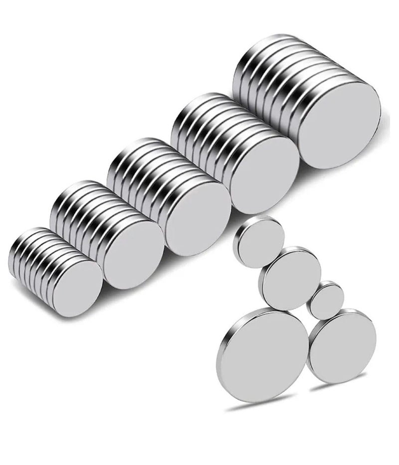 Snoogg مغناطيس نيديميوم SNOOGG 8 × 3 مم N35 قرص مغناطيس أرض نادرة للسبورة البيضاء والثلاجة والحرف اليدوية DIY ومشاريع العلوم للطلاب حزمة 40 قطعة للاستخدام من 14 عامًا وما فوق فقط - Image 1