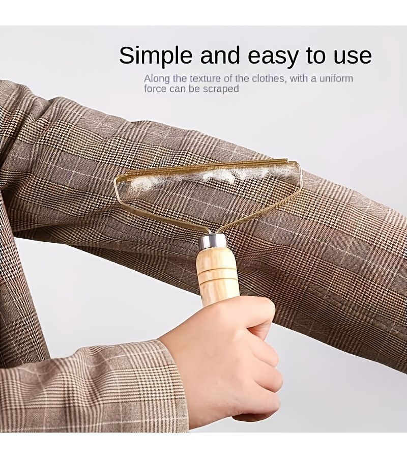 Manual Double Sided Lint Remover for Pet Hair 1pc - Image 1