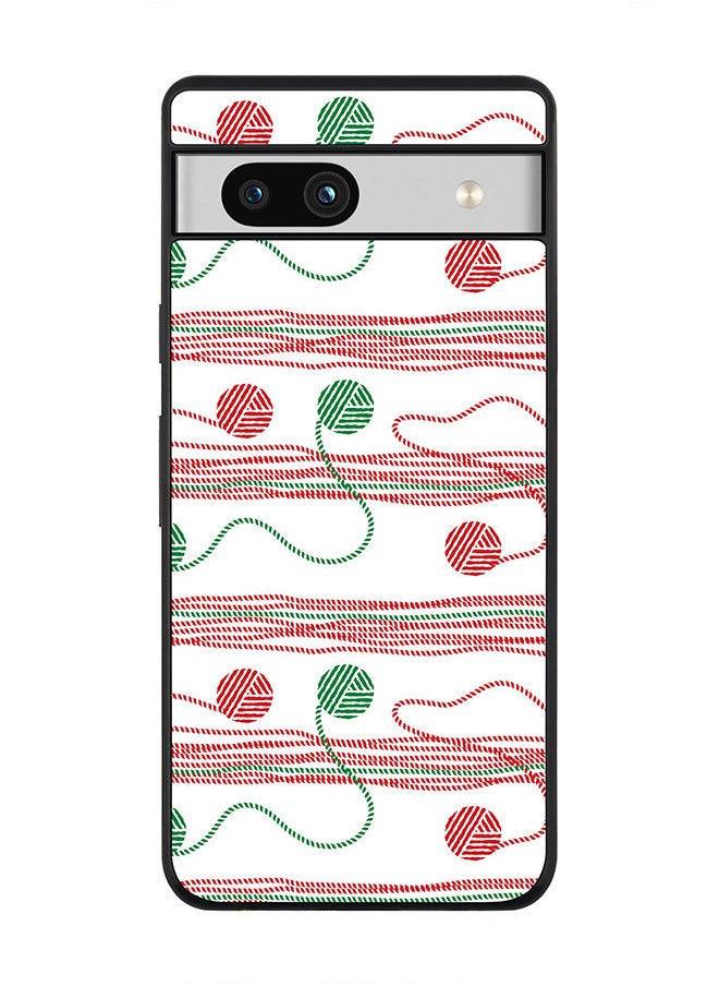 Rugged Black edge case for Google Pixel 7a 5G Slim fit Soft Case Flexible Rubber Edges Anti Drop TPU Gel Thin Cover -  Wool Roll
