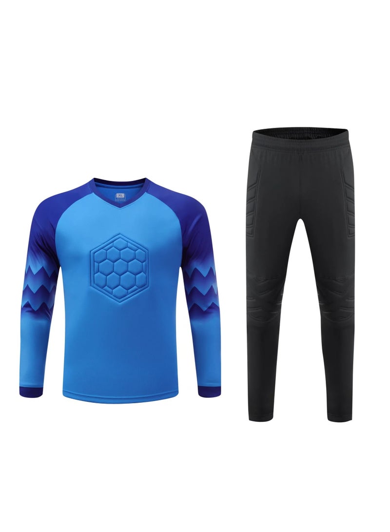 Generic Football goalkeeper uniform long sleeved two-piece set - Image 1