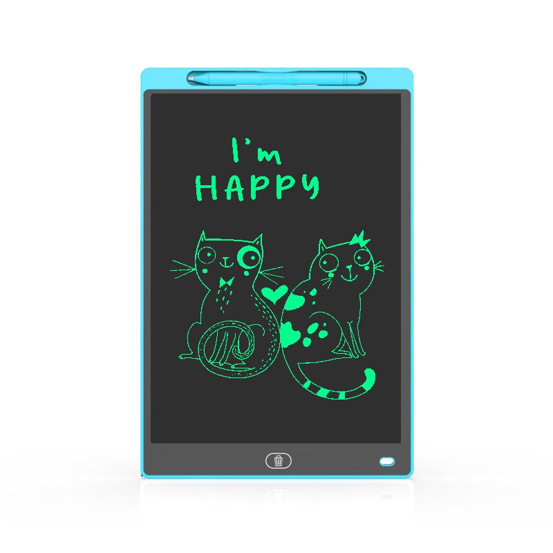 13 بوصة LCD كتابة اللوح لوحة الرسم - أسود، شاشة ملونة - Image 1
