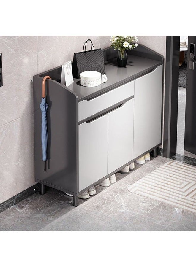 إن كي أكس خزانة أحذية فاخرة متعددة الوظائف للمدخل وأدراج تخزين 90 سم - Image 1