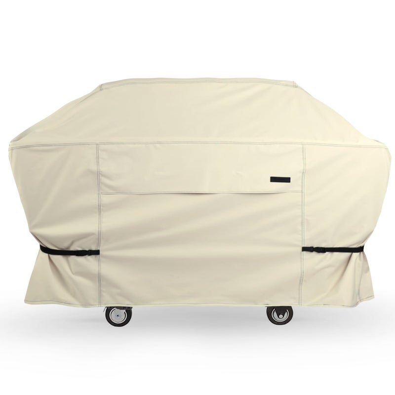 NettyPro Griddle Cover for Blackstone 36 inch Griddle Waterproof Heavy Duty 4 Burner Flat Top Gas Grill Cover for Blackstone 36" Griddle Cooking Station and Camp Chef FTG600, Beige - Image 1
