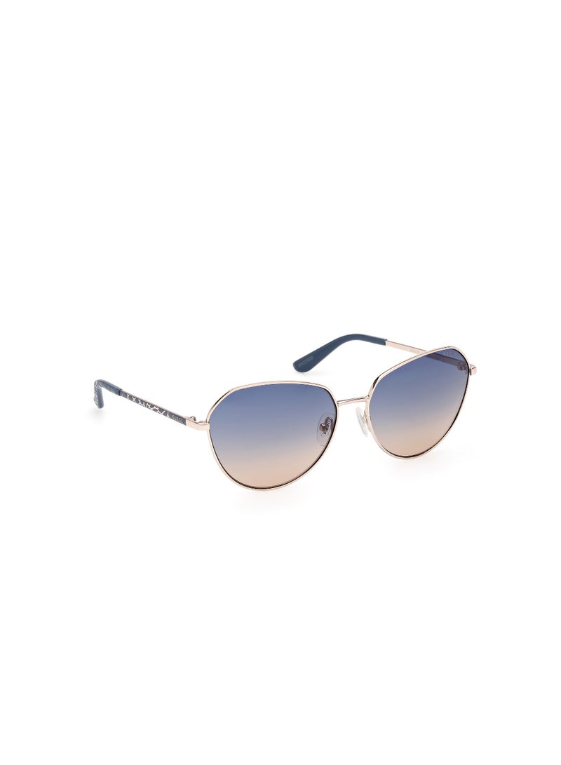 GUESS Metal Round Full Rim Women Uv Protection Sunglass - Image 3
