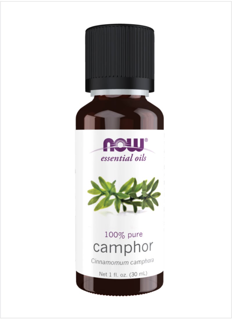 now NOW Camphor Essential Oil - 100% Pure & Natural Relief, 30ml 