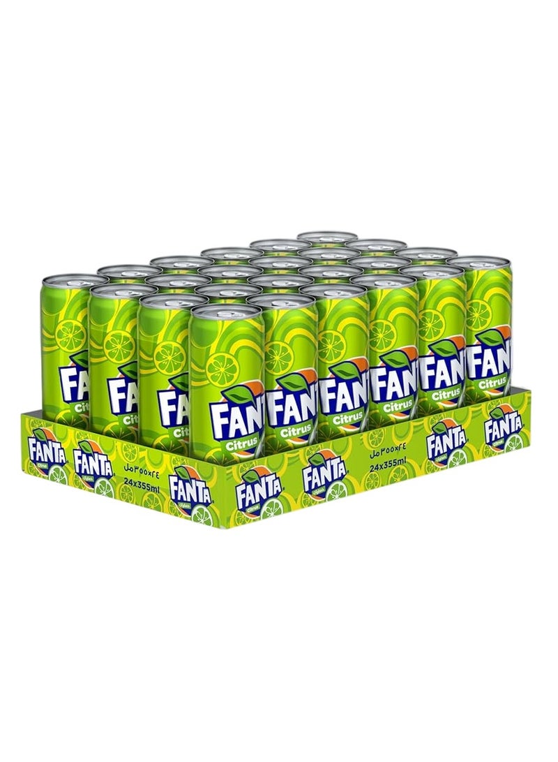 Fanta Citrus Carbonated Soft Drink Cans - Image 1