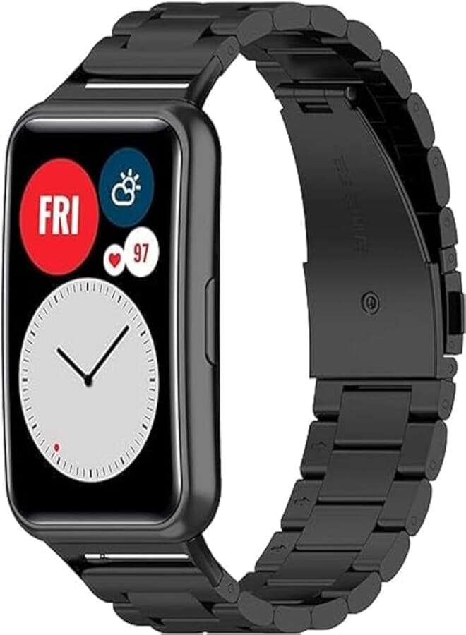 Next store Metal Band Compatible with Huawei Watch Fit Stainless Steel Adjustable Strap Fashion