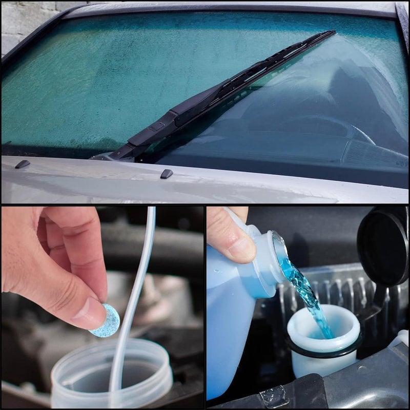 Winberg 30 Pcs Car Glass Cleaning Shampoo Tablet Windshield Wiper washer Tab30 - Image 3